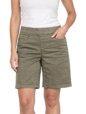 dkny jeans Olive Green bermuda Shorts with pockets